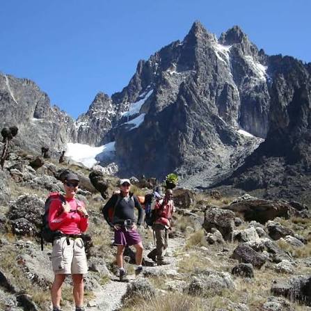 Overnight Safari to Olpejeta Conservancy and Mount Kenya climbing